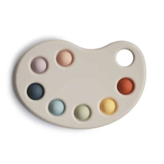 Paint Palette Press Toy Multi by Mushie