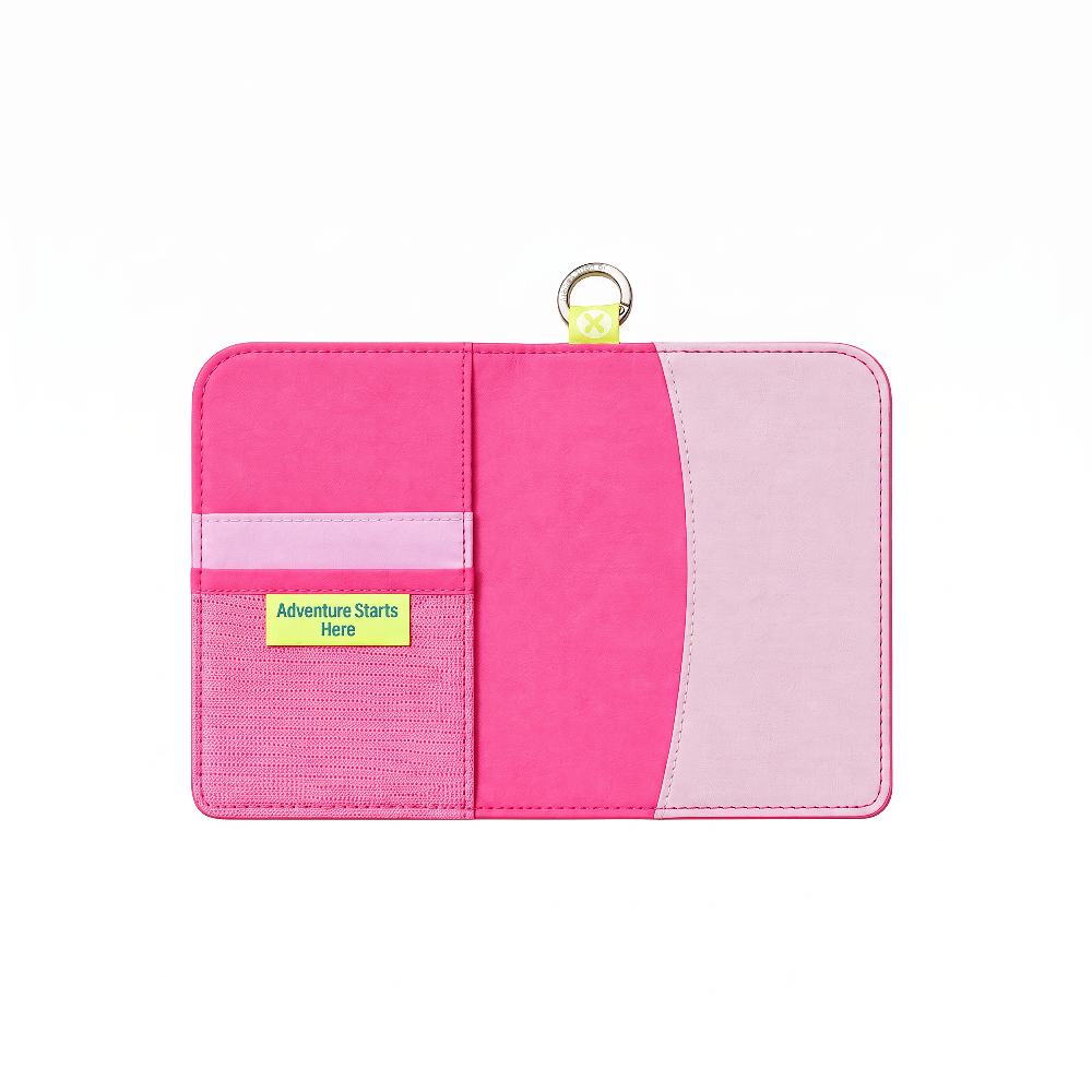 Passport Holder - Candy Pink