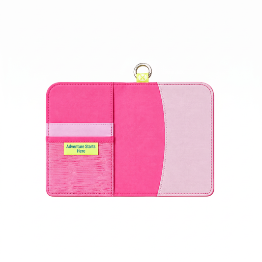 Passport Holder - Candy Pink