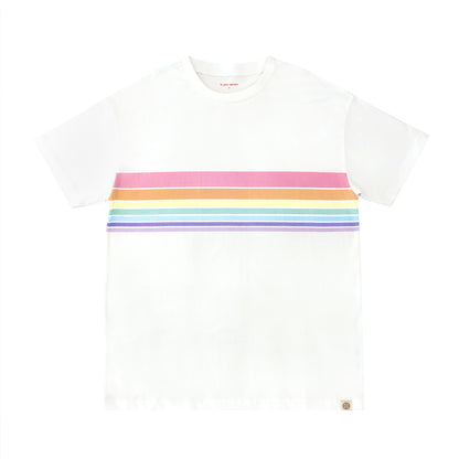 Rainbow Series - Adult Boxy Tee in Pastel by Le Petit Society — image 2