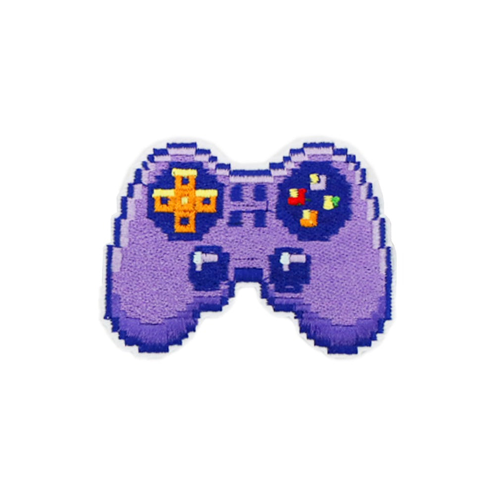 Pixel game controller velcro patch by Le Petit Society