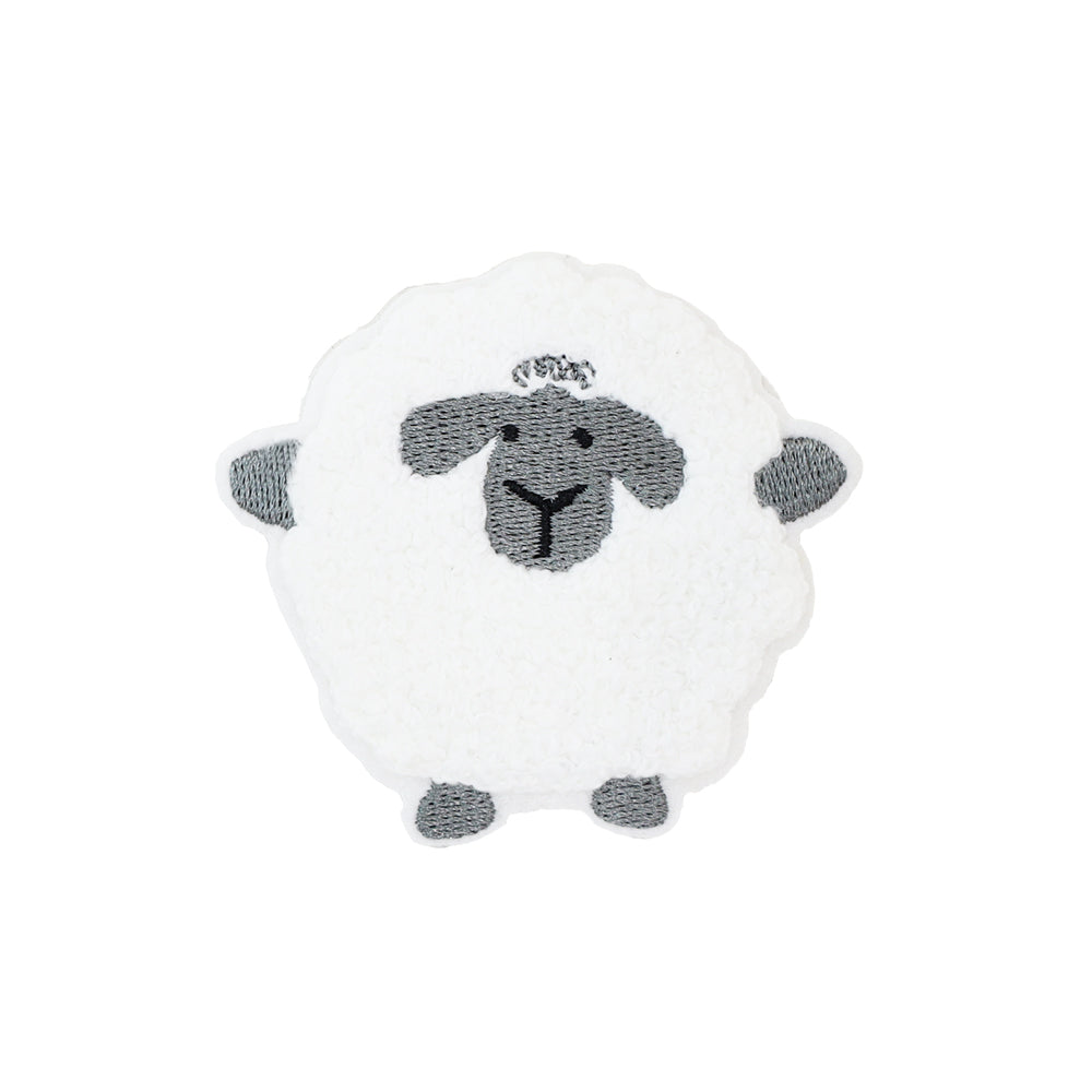 PomPom sheep velcro patch by Le Petit Society