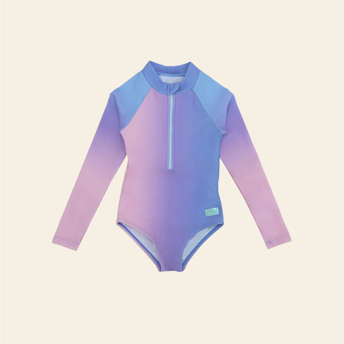 Rash Swimsuit in Lilac Gradient by Le Petit Society — image 5