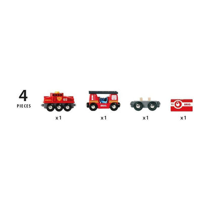 Rescue Firefighting Train by BRIO — image 5