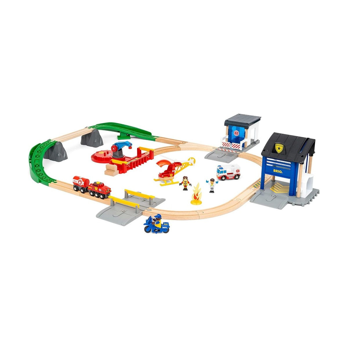 Rescue Team Train Set by BRIO — image 2