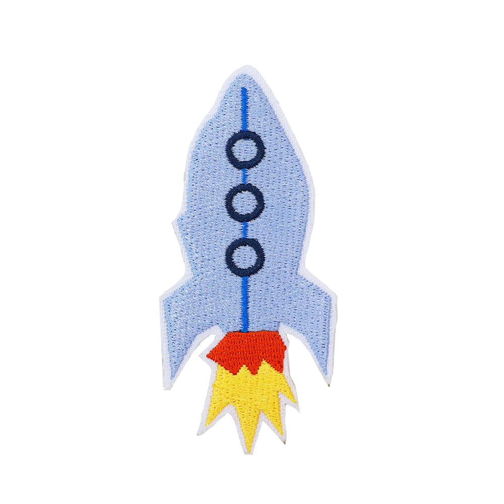 Rocket velcro patch by Le Petit Society