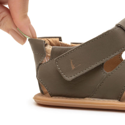 Toddler Sandals Sandy in Mineral Green by Tip Toey Joey — image 4
