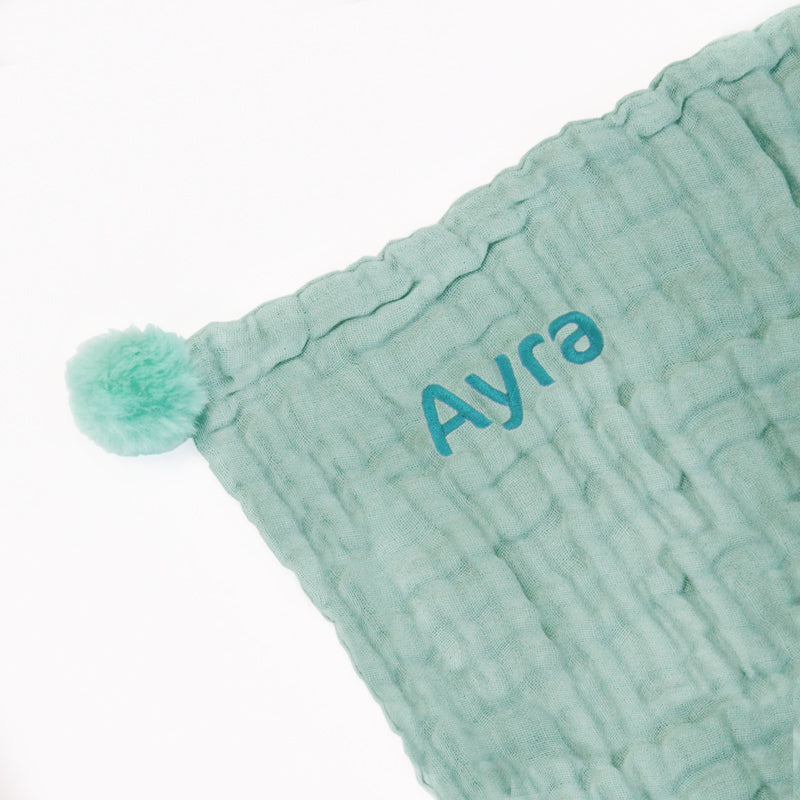 Keepsake Kids/Adult Single Blanket in Seafoam by Le Petit Society — image 3