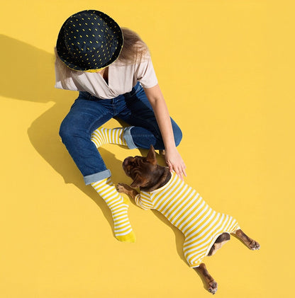 Dog Onesie in Banana by Selenight Co x Pat Law — image 2