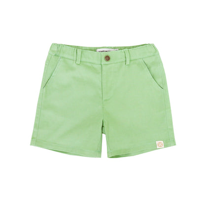Bermuda Shorts with Adjustable Waistband in Tea Green by Le Petit Society — image 10