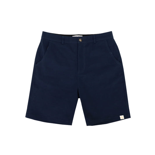 Men's Bermuda in Navy by Le Petit Society