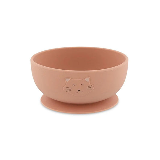 Silicone Bowl With Suction in Mrs Cat by Trixie