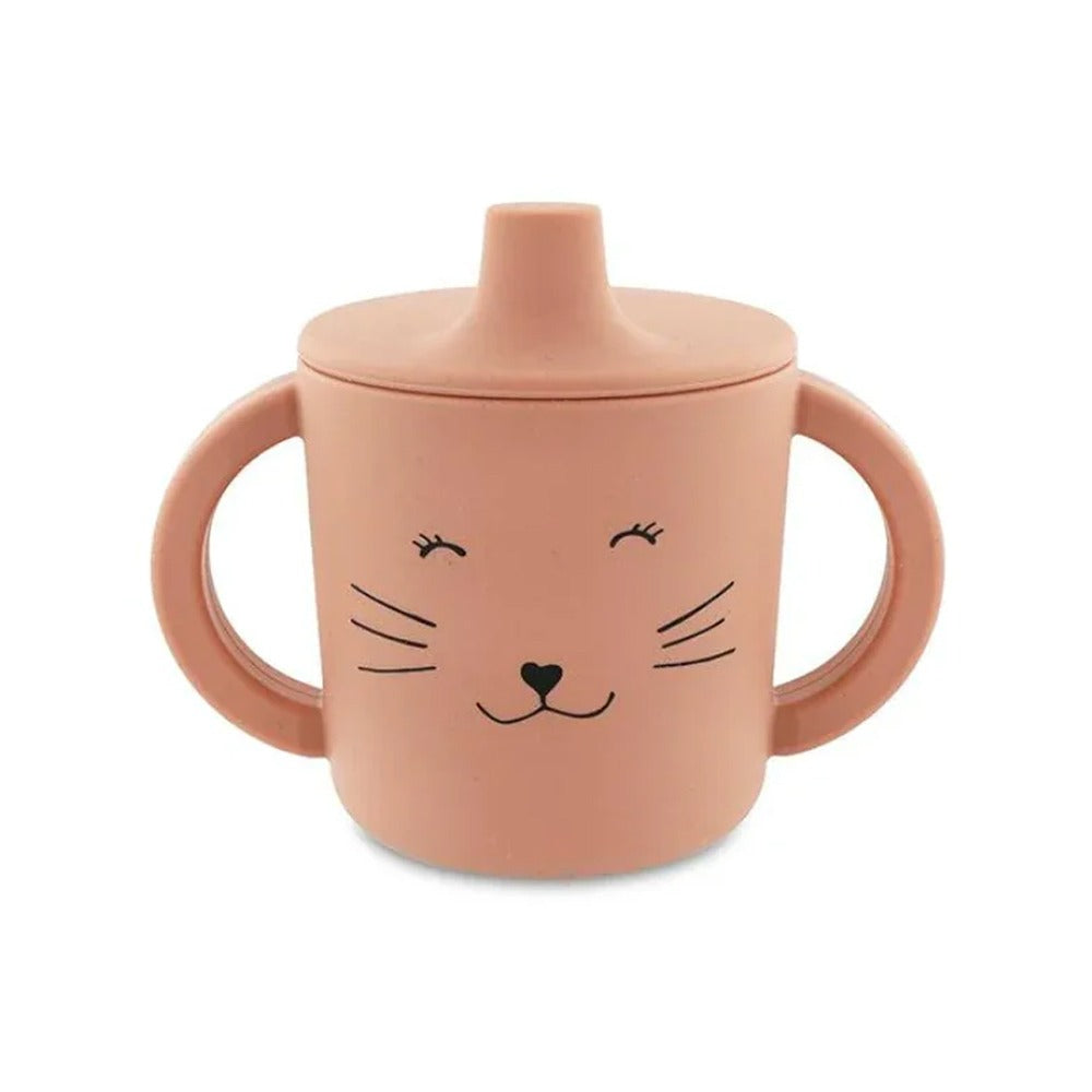 Silicone Sippy Cup in Mrs Cat by Trixie