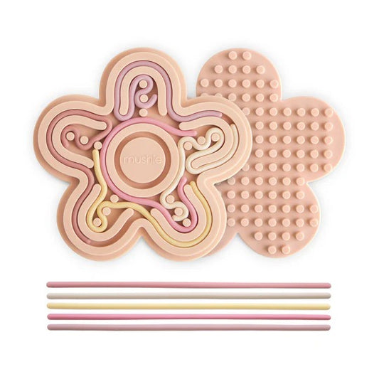 Silicone Sensory Toy in Petal by Mushie