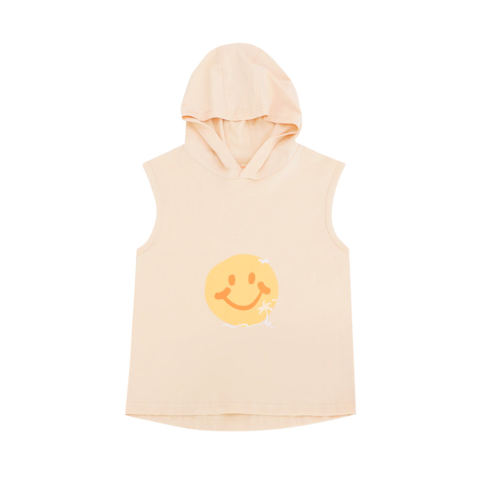 Resort Series - Hoodie Tank in Smiley Print by Le Petit Society — image 7