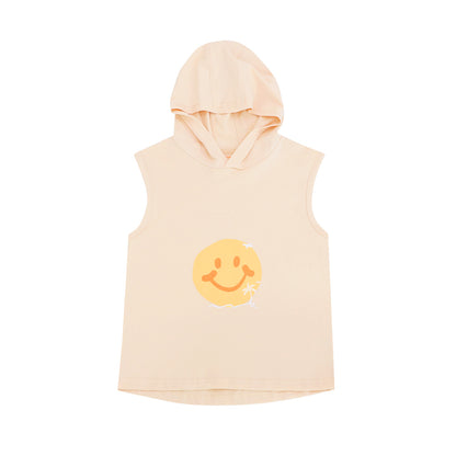 Resort Series - Hoodie Tank in Smiley Print by Le Petit Society — image 7