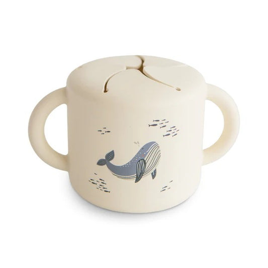 Snack Cup in Whales by Mushie