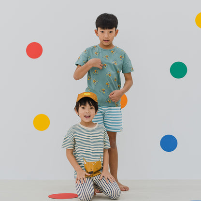 Made For Play - Kids Boxy Tee in Spider Print by Le Petit Society — image 3
