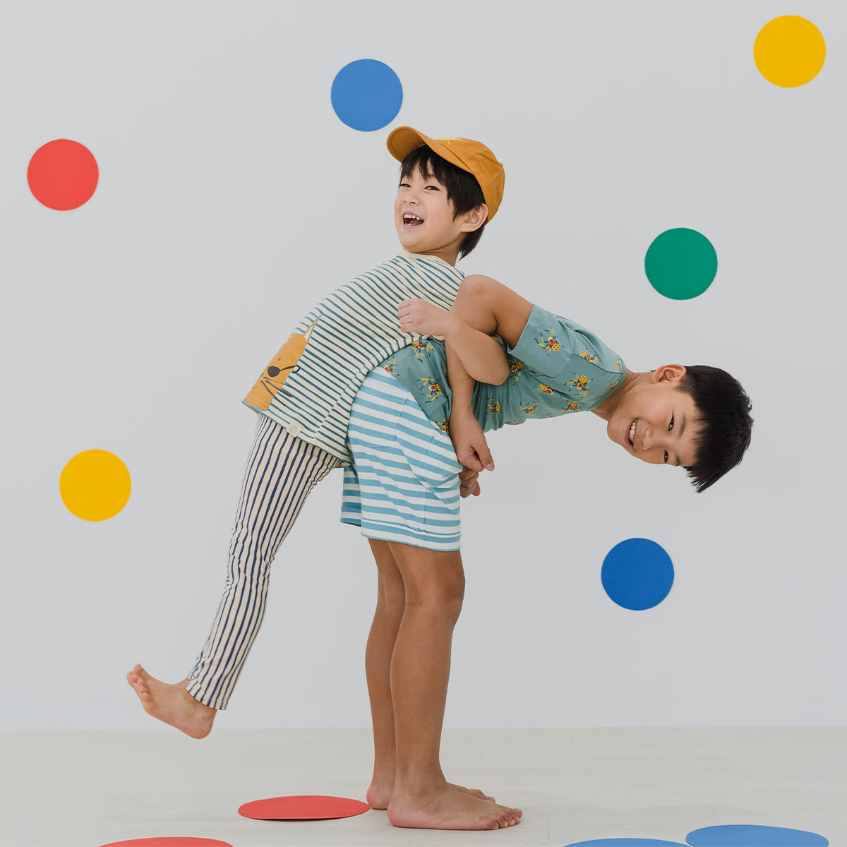 Made For Play - Kids Boxy Tee in Spider Print by Le Petit Society — image 4