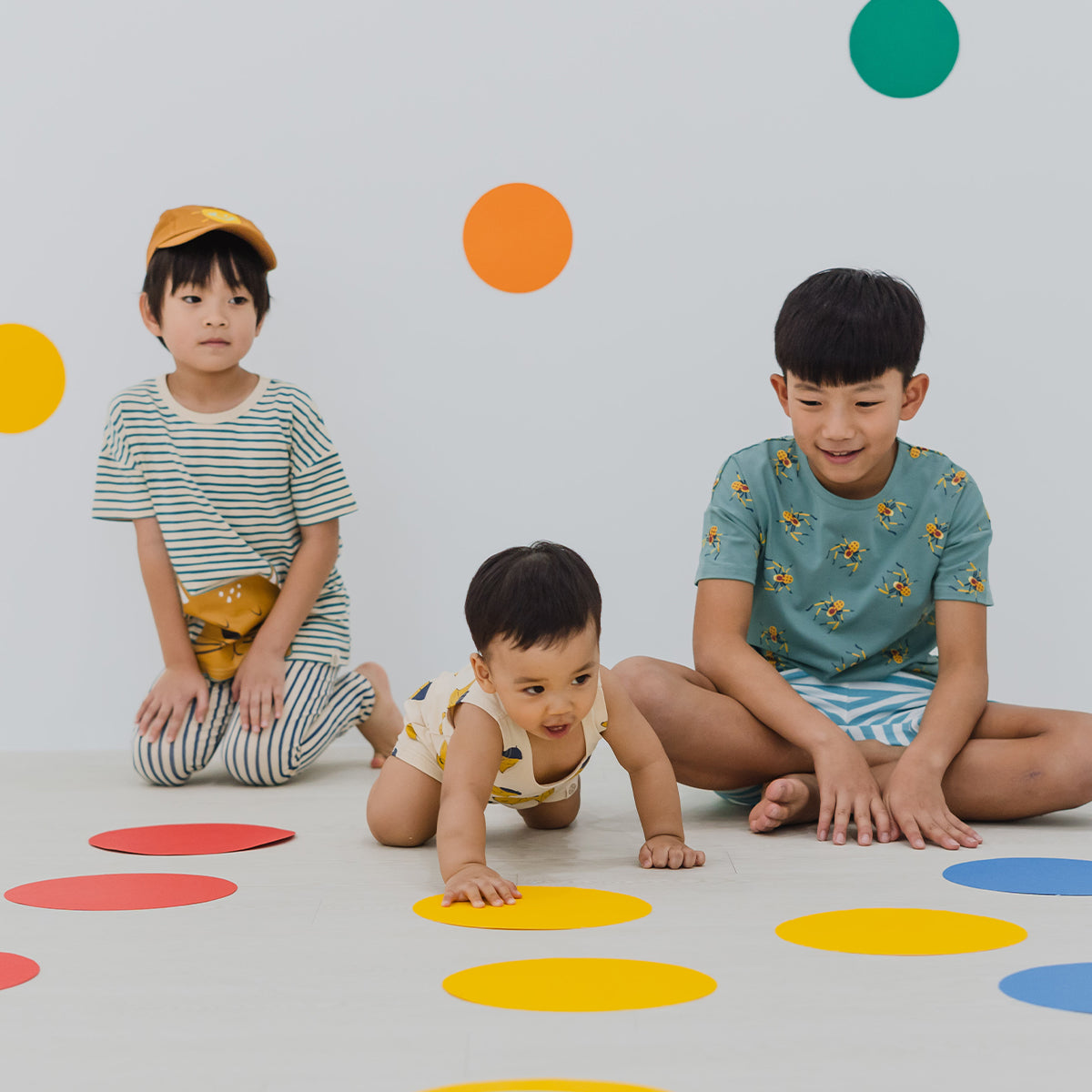 Made For Play - Kids Boxy Tee in Spider Print by Le Petit Society — image 6