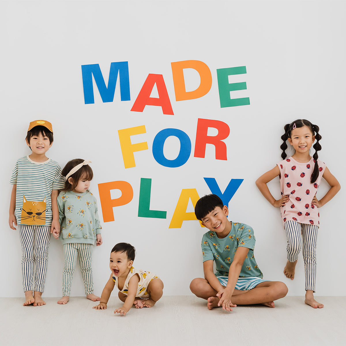Made For Play - Kids Boxy Tee in Spider Print by Le Petit Society — image 8