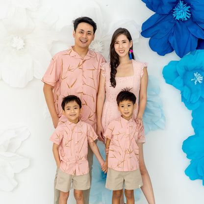 Spring Series - Ladies Romper in Pink Lace by Le Petit Society — image 4