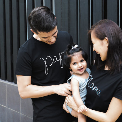 Family Tees - Mama Tee in Black by Le Petit Society — image 6