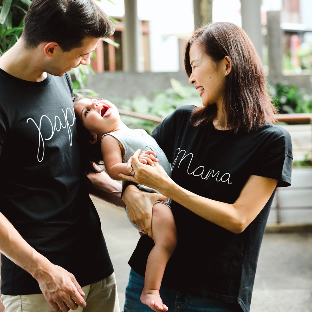 Family Tees - Mama Tee in Black by Le Petit Society — image 3