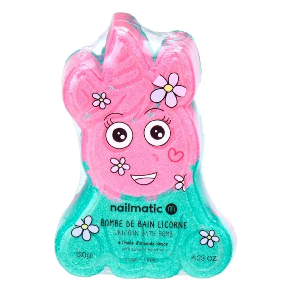 Unicorn Bath Bomb in Pink by Nailmatic