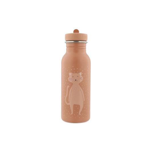 Stainless Steel Bottle (500ml) in Mrs Cat by Trixie