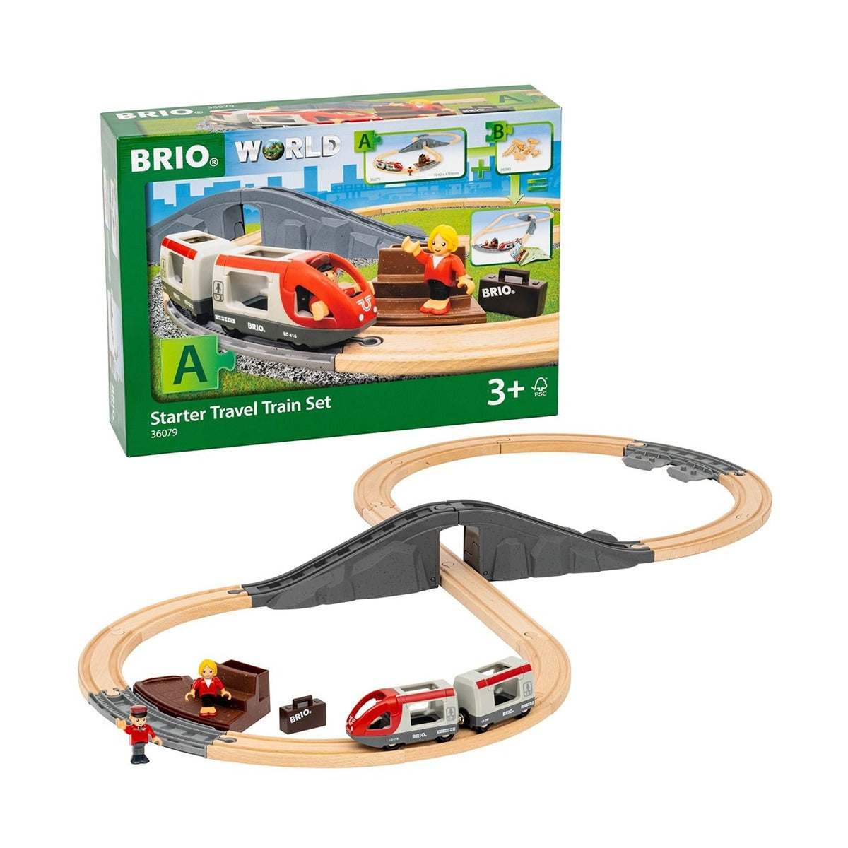 Starter Travel Train Set by BRIO