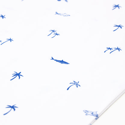 Resort Series - Kids Boxy Tee in Surf Print by Le Petit Society — image 7