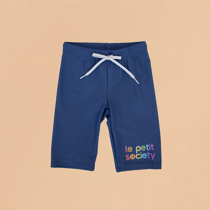 Swim Jammers in Navy by Le Petit Society — image 2