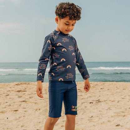 Swim Jammers in Navy by Le Petit Society — image 7