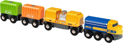 Three-Wagon Cargo Train by BRIO — image 2