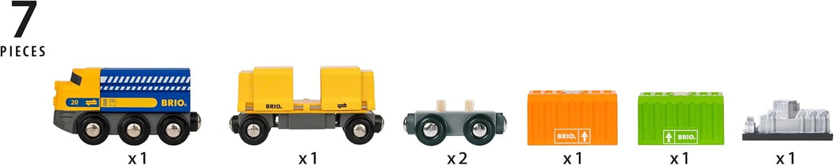 Three-Wagon Cargo Train by BRIO — image 3