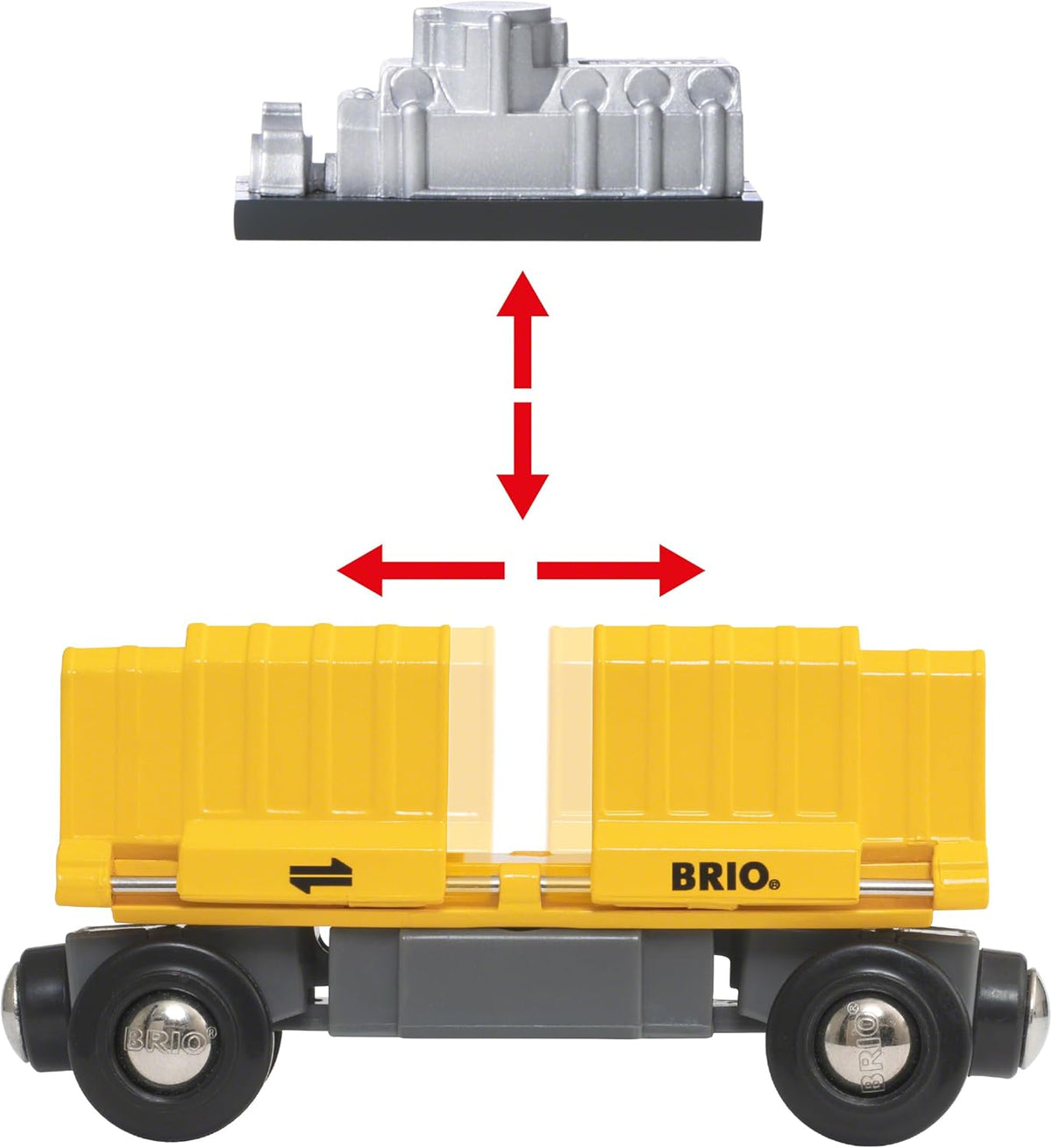 Three-Wagon Cargo Train by BRIO — image 4