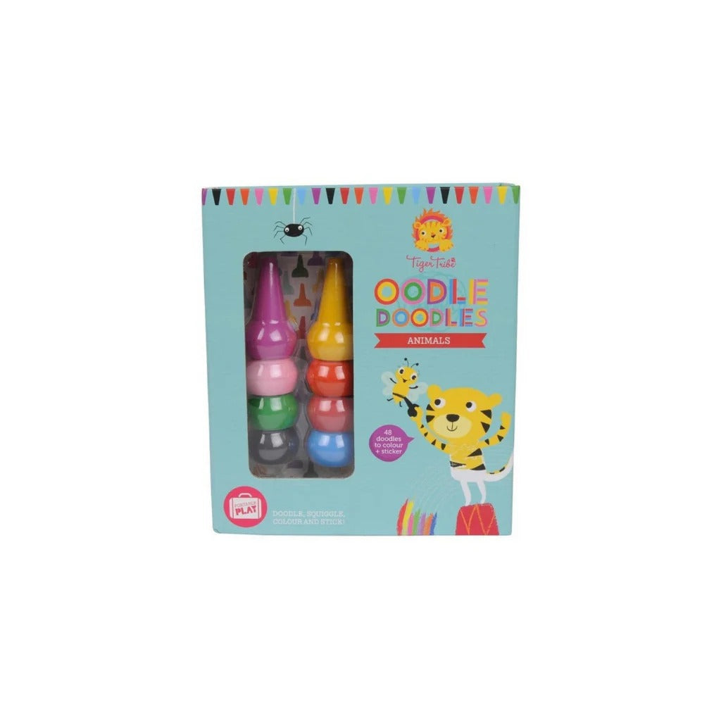 Oodle Doodle Crayon Set in Animals by Tiger Tribe