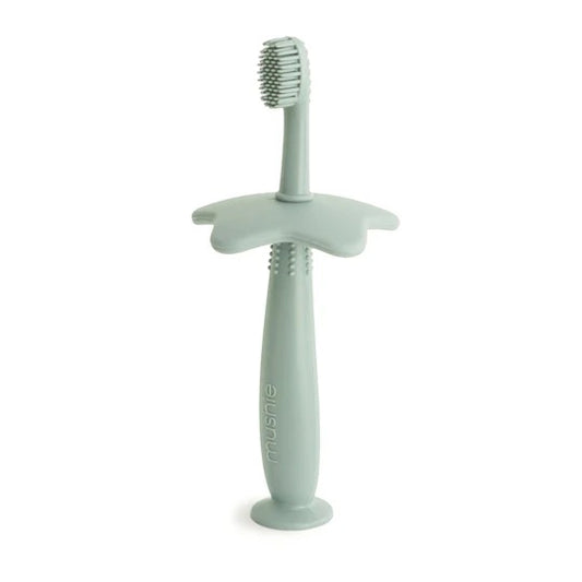 Training Toothbrush in Star (Cambridge Blue) by Mushie
