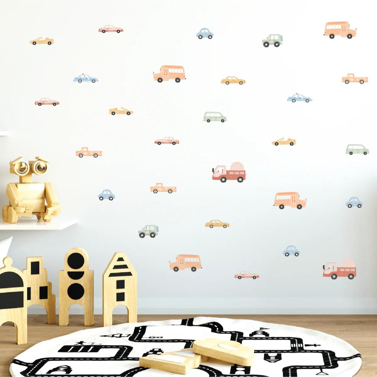 Transportation Fabric Decal by Urban Li'l