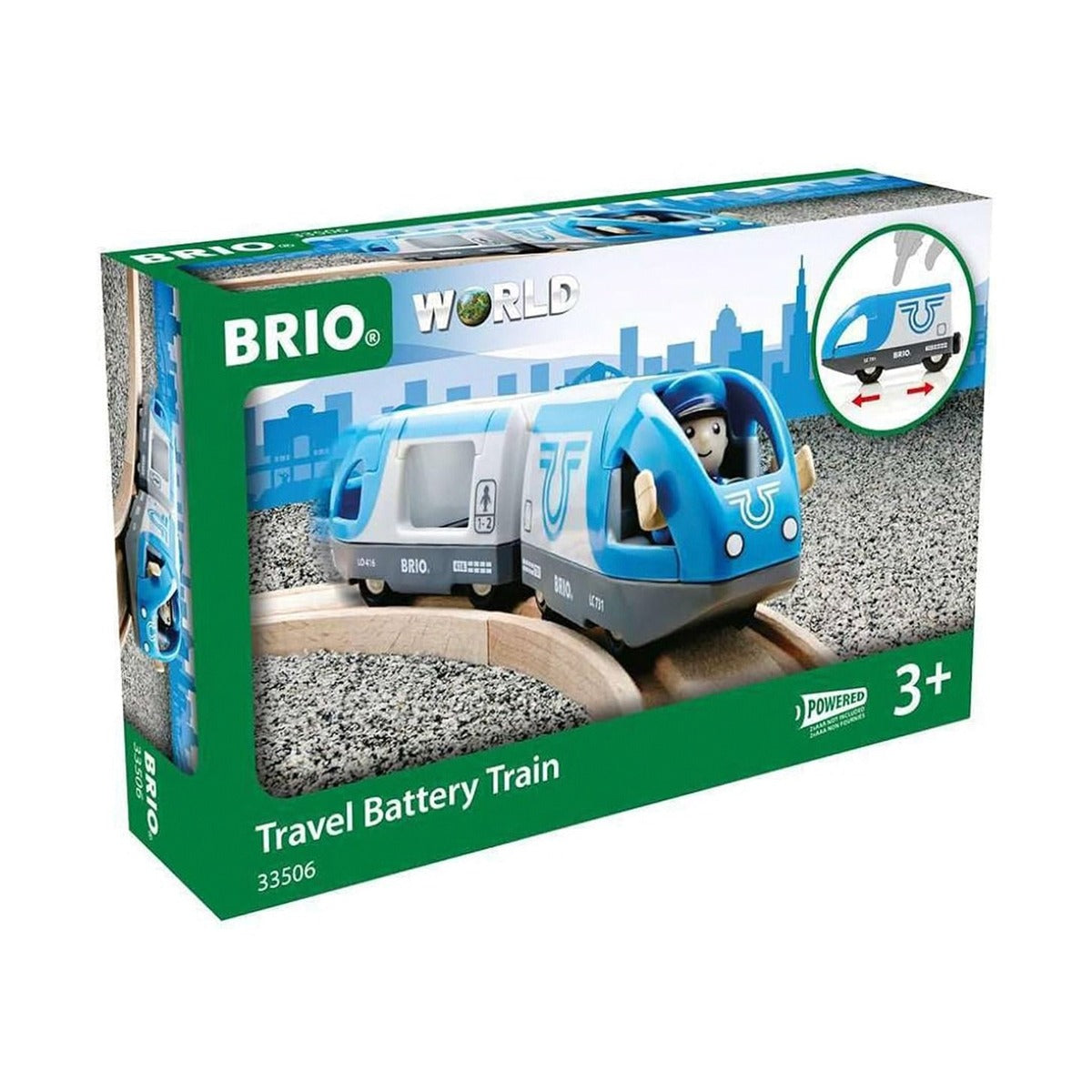 Travel Battery Train by BRIO