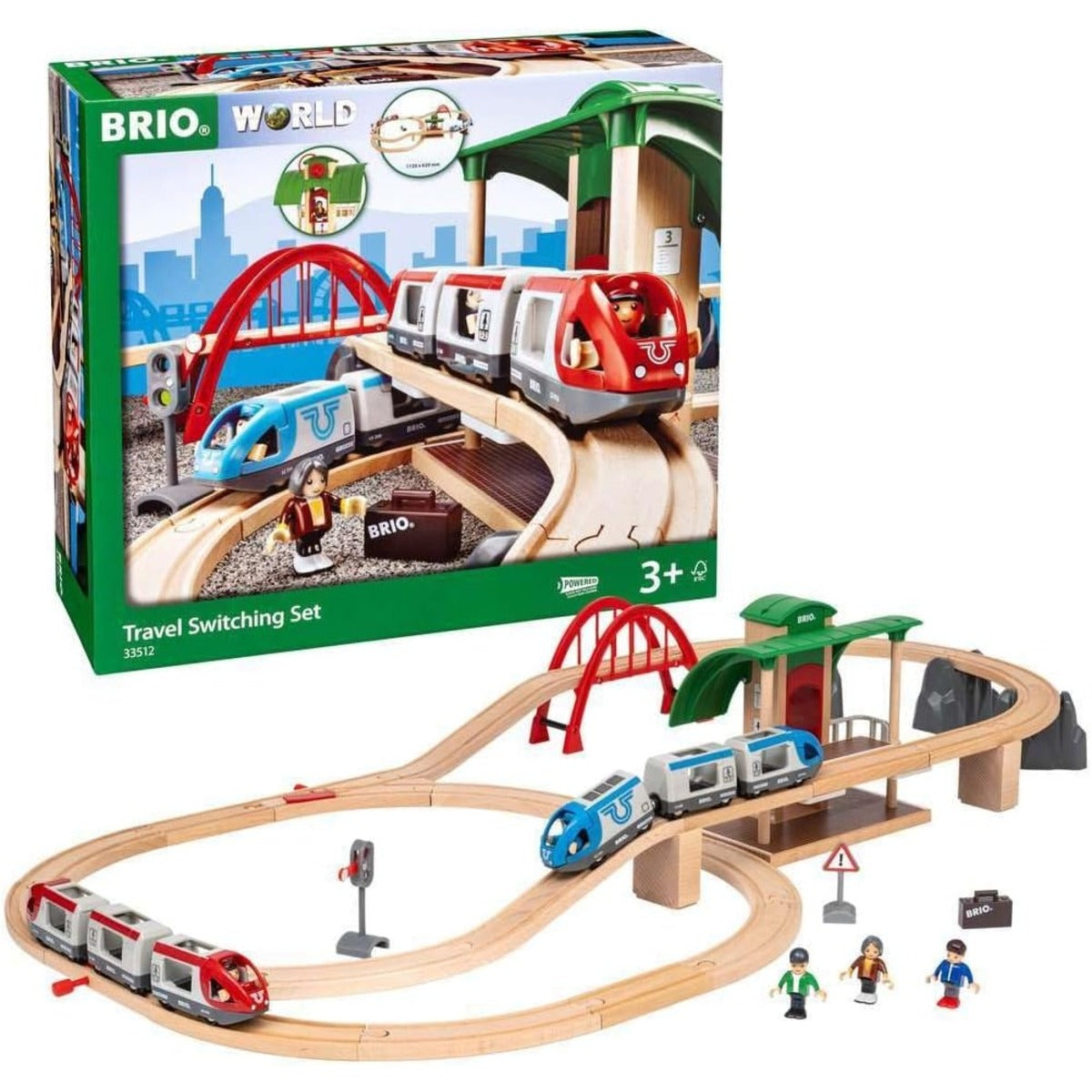 Travel Switching Set by BRIO — image 2
