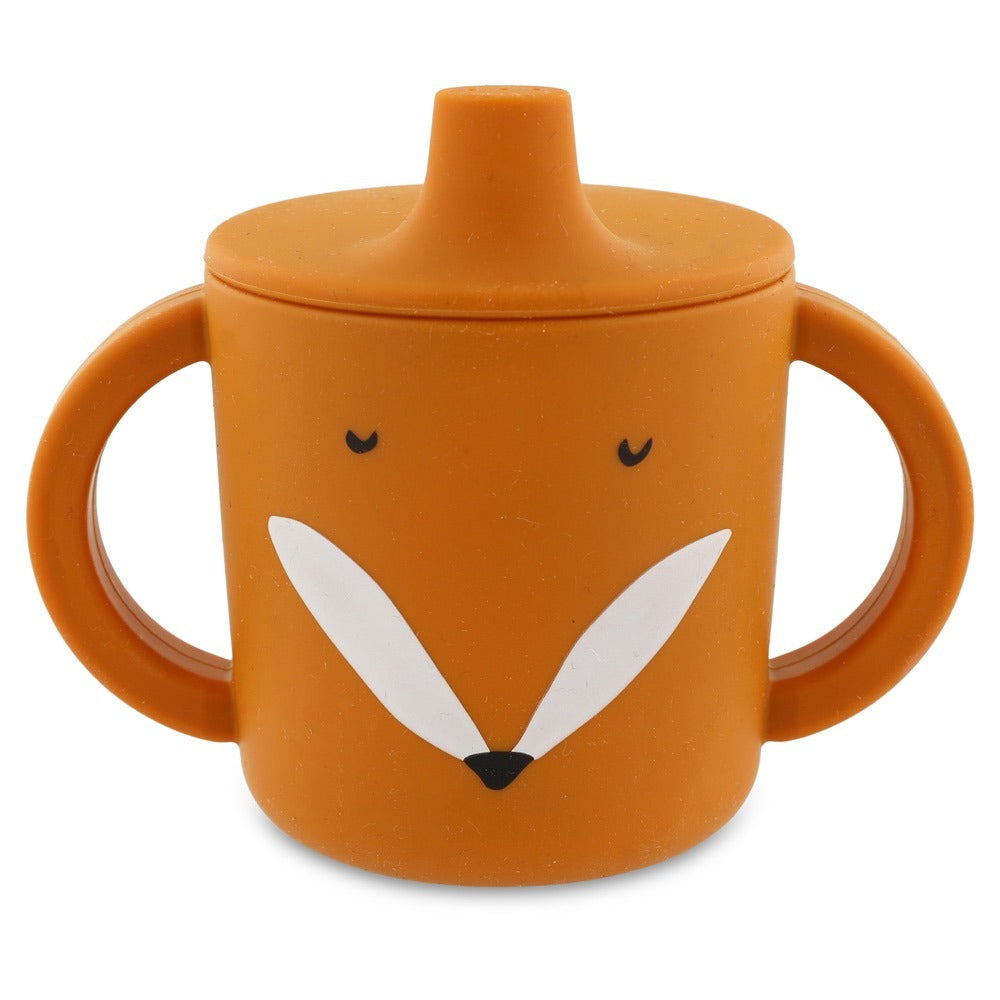 Silicone Sippy Cup in Mr Fox by Trixie