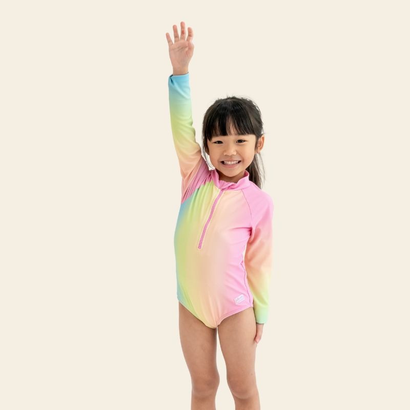 Rash Swimsuit in Rainbow Gradient by Le Petit Society — image 13