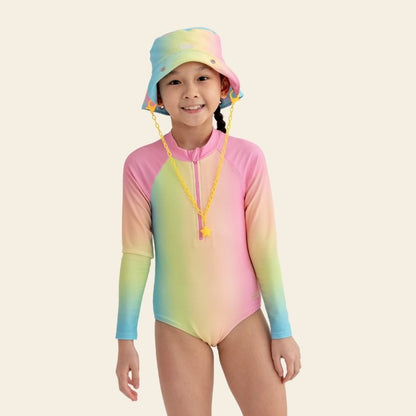 Rash Swimsuit in Rainbow Gradient by Le Petit Society — image 5