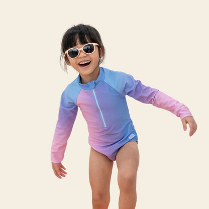 Rash Swimsuit in Lilac Gradient by Le Petit Society — image 4