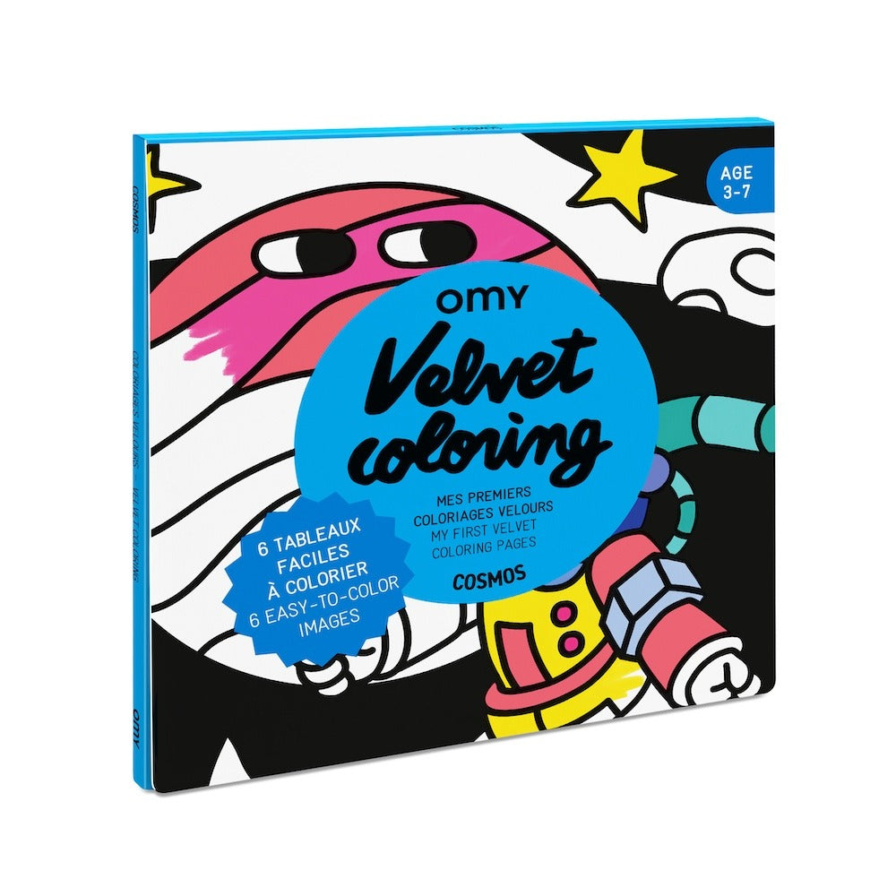 Velvet Colouring - Cosmos by OMY