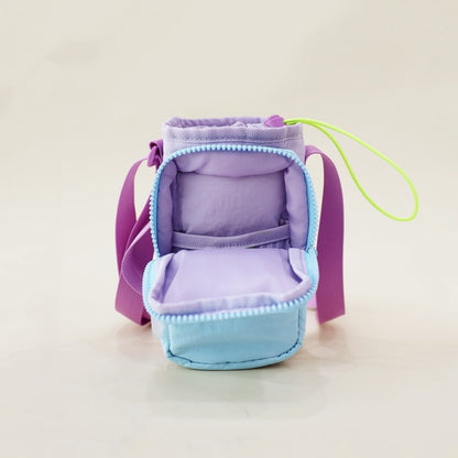 Water Bottle Sling Bag- Lilac/Blue by Le Petit Society — image 7