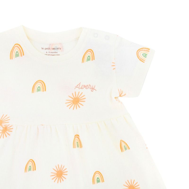 Welcome to the World Baby Girl Set in Little Sunshine by Le Petit Society — image 7