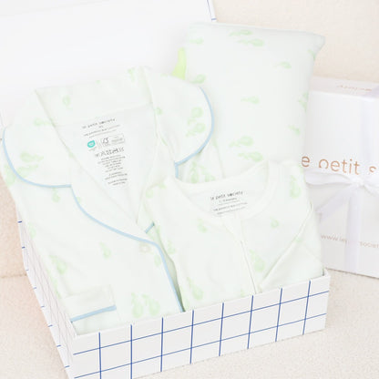 Welcome to the World Mama & Mini Set in Perfect Pear by Le Petit Society — image 10